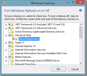 Data deduplication feature in Windows Data deduplication feature in Windows