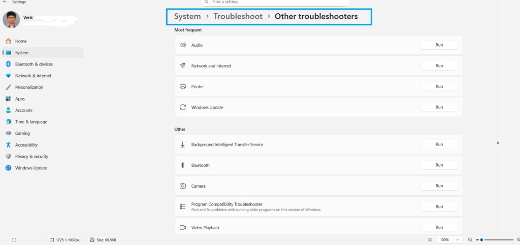 Windows Troubleshooter for Common Windows 11 Problems 